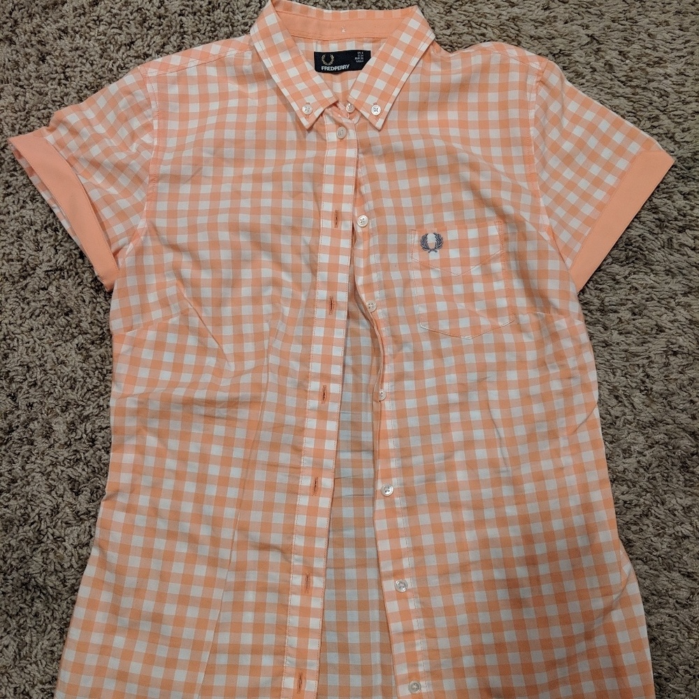 Fred Perry gingham button up